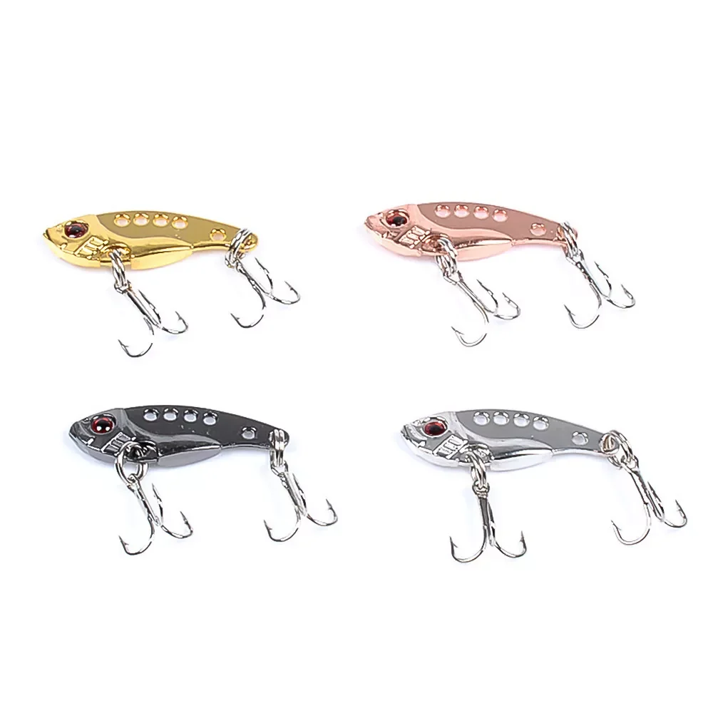 

VIB Lures 11g Vivid Vibrations Spoon Lure Fishing Bait Bass Artificial Hard Bait Cicada Lure VIB Bait 3D Eye
