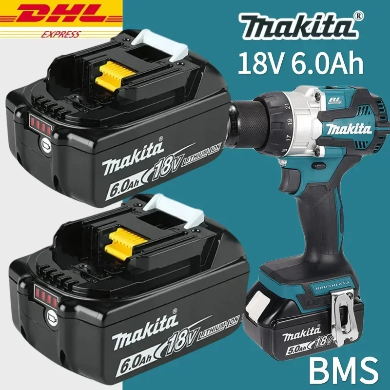 Литий-ионная аккумуляторная батарея 18 В 6 0 Ач для Makita