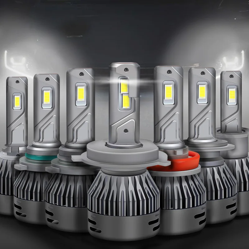 

EURS 2PCS Led Headlight Integrated built-in drive high power 100W 20000LM H4 H7 Bulb H3 9005 880 LED H8 Auto Light Fog Lamp Bulb