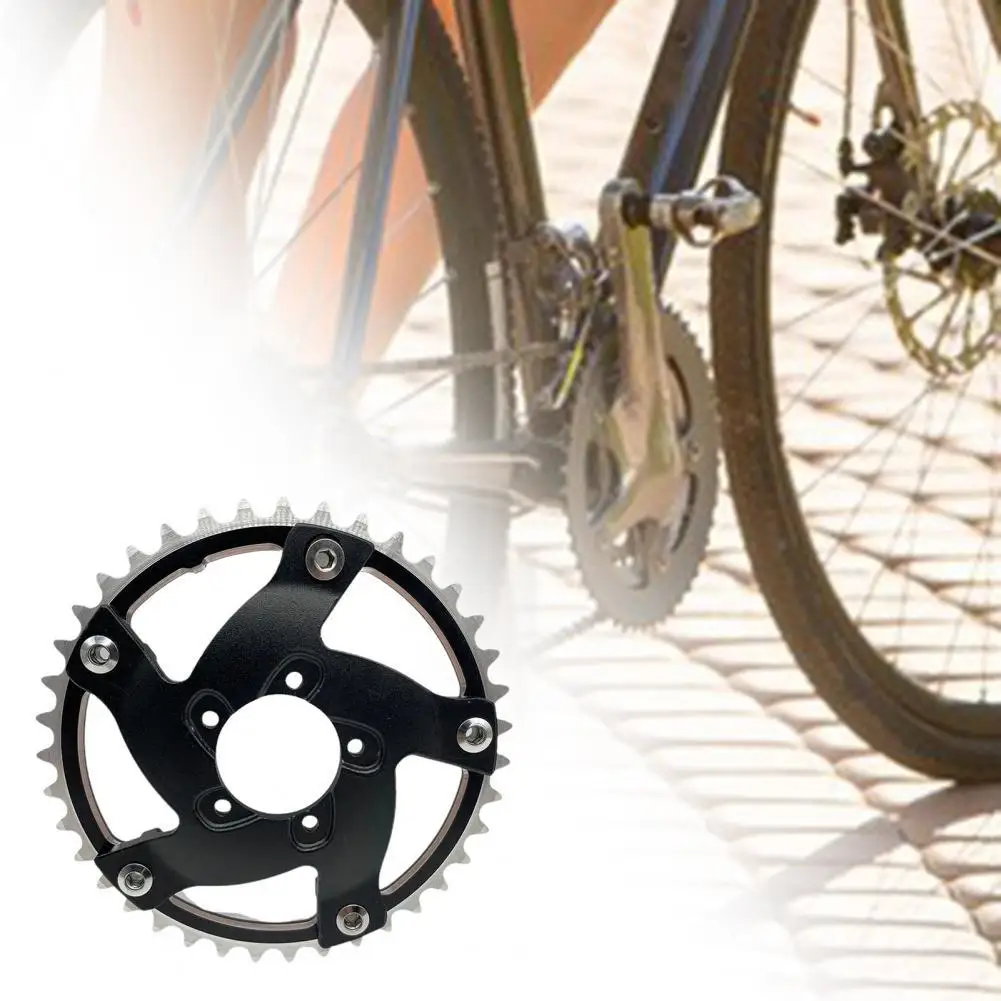 

Bicycle Chain Wheel Anti-corrosion Stable Aluminium Alloy High Strength Bike Chain Rings Cycling for Bafang BBSHD BBS03 130BCD