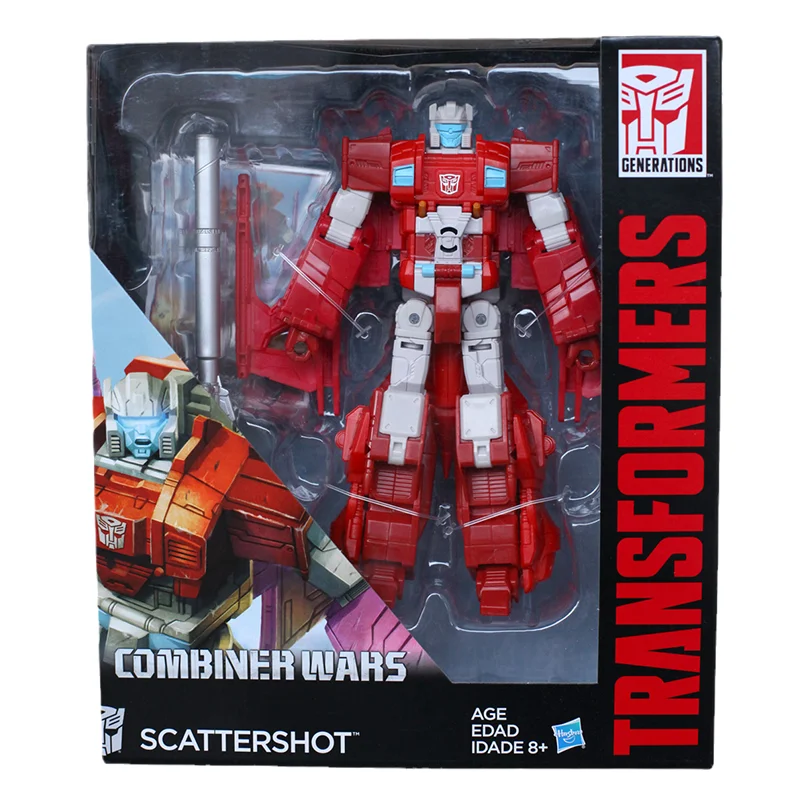 Hasbro Подлинные игрушки-трансформеры PW Combiner Wars Scattershot Анимационная фигурка-робот Деформация для мальчиков детский подарок