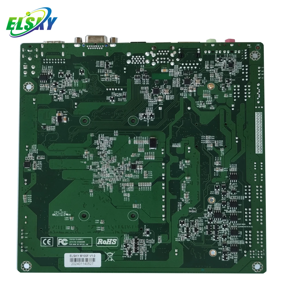 Фото НОВАЯ материнская плата ELSKY M100F 4xRS485 COM Thin Mini-ITX с поддержкой процессоров Alder Lake-N N95 N97 N100 N200 I3-N300 I3-N305 №1