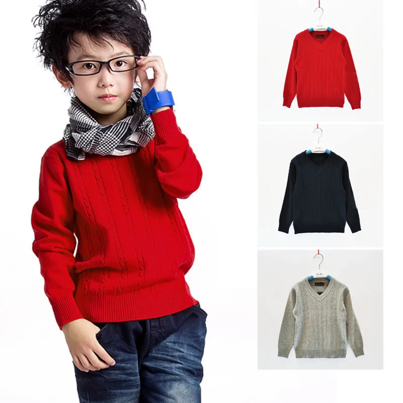 

Children Sweater Kids Thin Sweater Baby Tops Clothing Girls Outerwear Sweaters Boys Polo Sweaters
