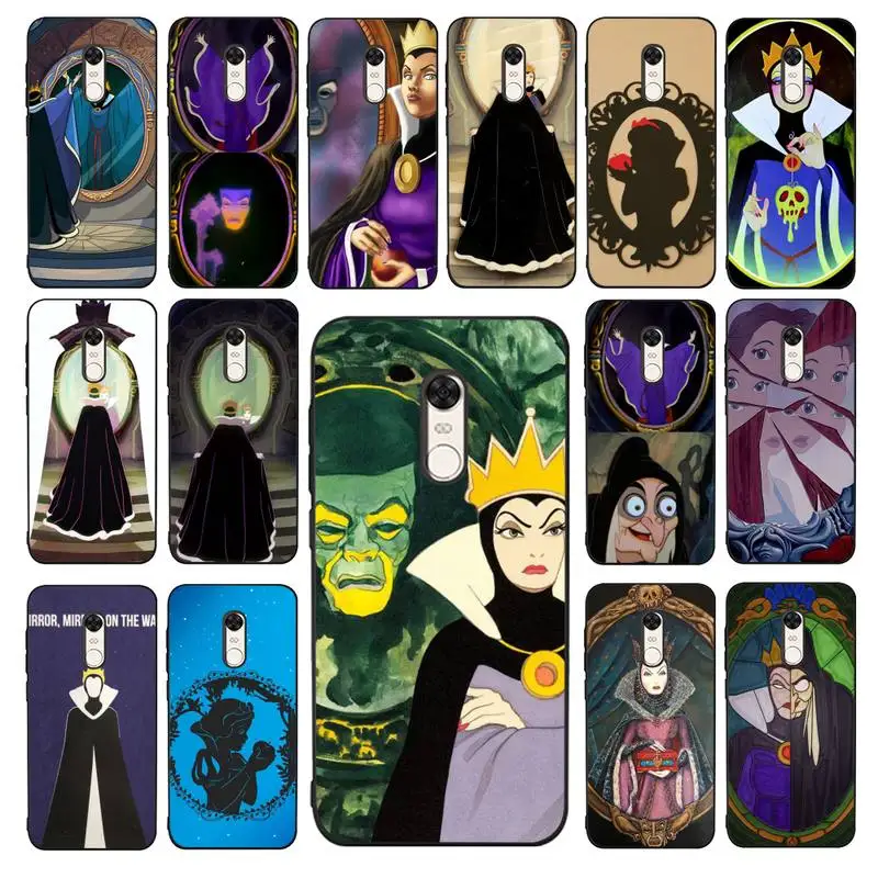 

Disney Mirror Phone Case for Redmi 5 6 7 8 9 A 5plus K20 4X S2 GO 6 K30 pro