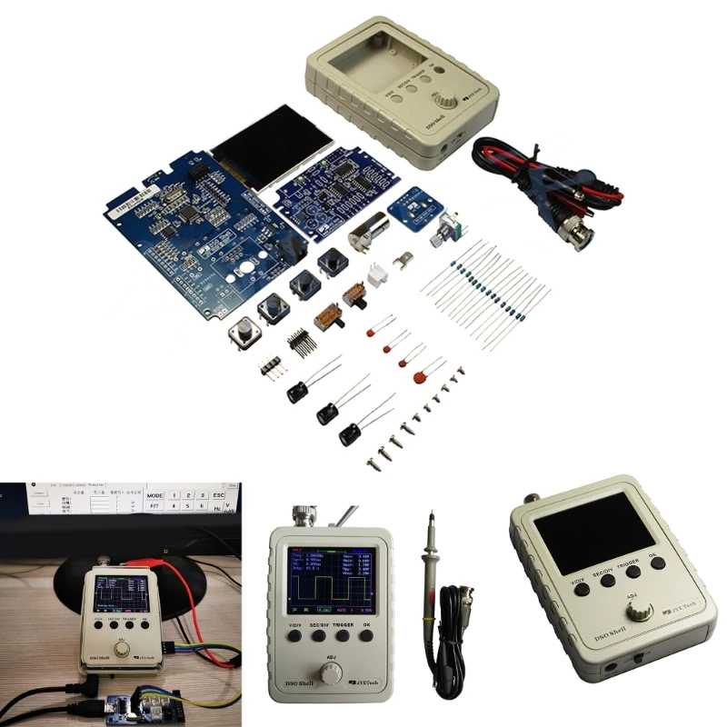 

DSO150 Digital Hand-held Pocket Oscilloscope 200KHz Analogs Bandwidth