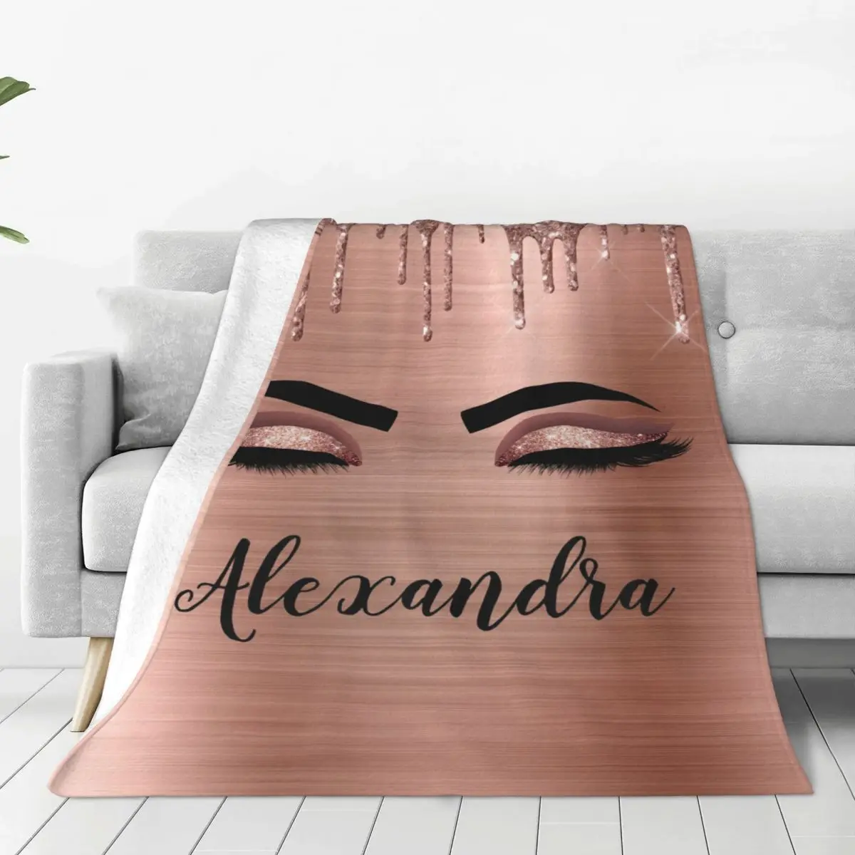 Coral Fleece Plush Summer Cartoon Soft Throw Blanket For Bed
