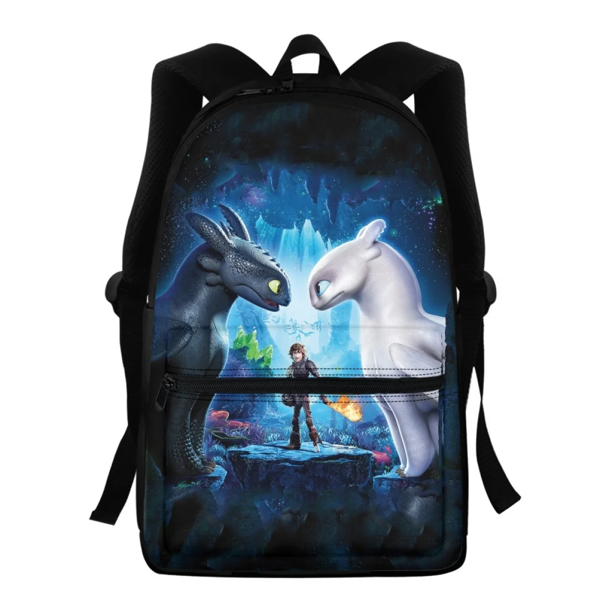 

Модные рюкзаки FORUDESIGNS, универсальные школьные сумки с несколькими карманами, школьные сумки с надписью «How-to-Train-Your-Dragon» для студентов