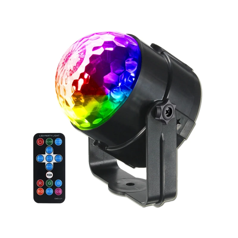 

Party Light Sound Control Remote Control Disco Dj Stage Par Light LED Suitable For Bar Club Atmosphere Light