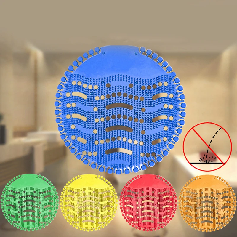 

Fragranced Deodorising Urinal Screen Mat Urinal Screen Mat Pad Aromatic Screen Urinals Bathroom Men's Toilet Tools