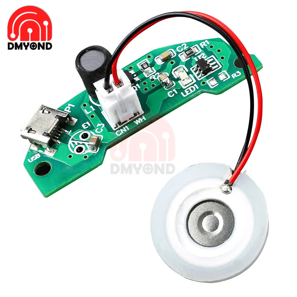 

16MM 1.5-2W Ultrasonic Mist Maker Atomizer Atomizer Film Plate Accessories Humidifier Module DC 5V