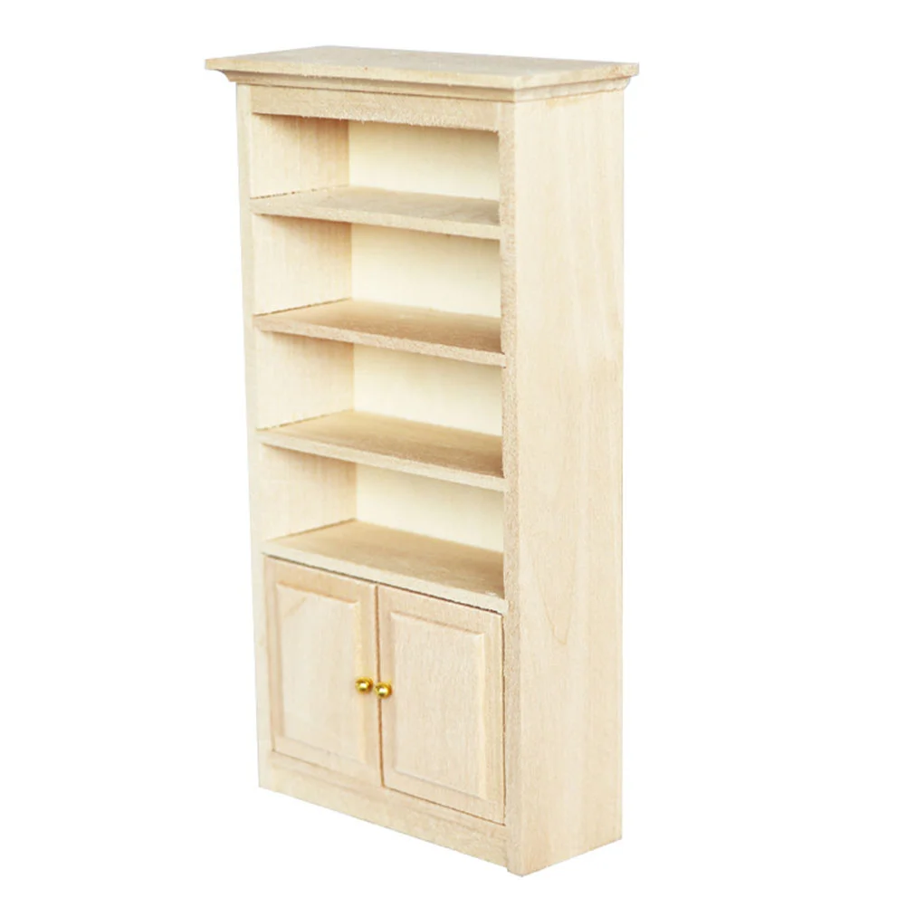 

Furniture Miniature Mini House Bookshelf Bookcase Woodenaccessories Decor Wardrobefairy Wood Furnisher Vintageadorable Accessory