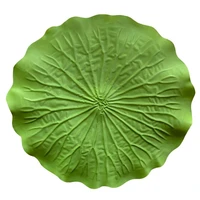 lifelike artificial leaves realistic washable water pads artificial foliage leaf crafts faux leaves