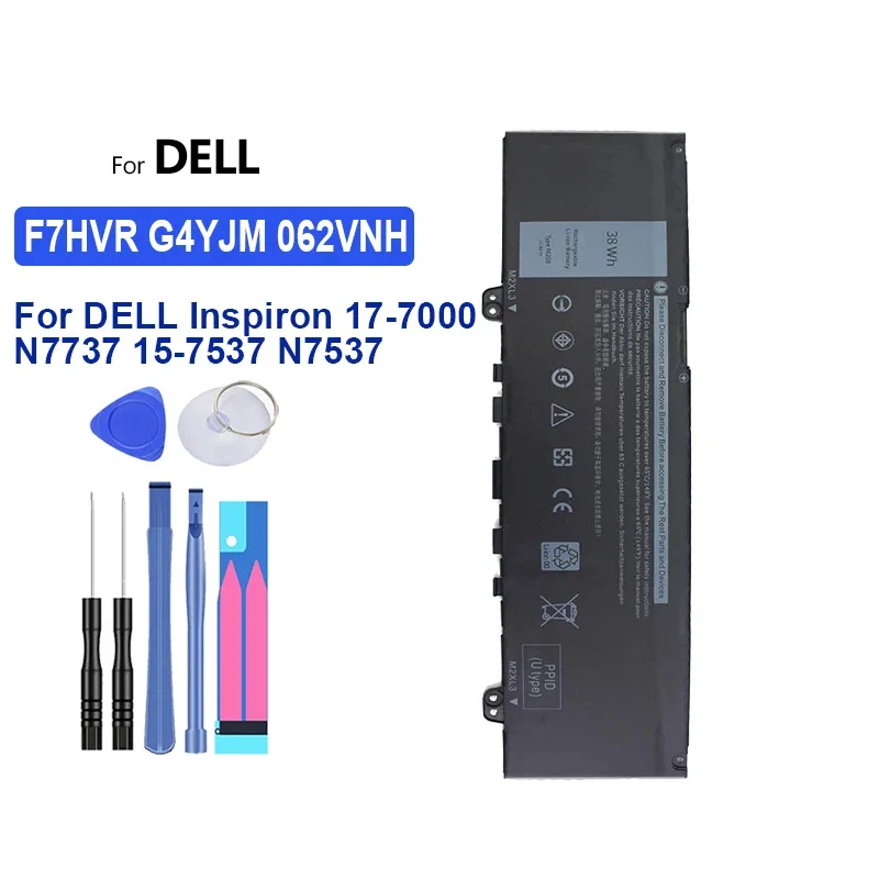 Аккумулятор 357F9 F7HVR G4YJM 062VNH 3920 мАч 74WH для DELL Inspiron 17-7000 N7737 15-7537 N7537 15- 7000 7559 7557 7566 7567 5576