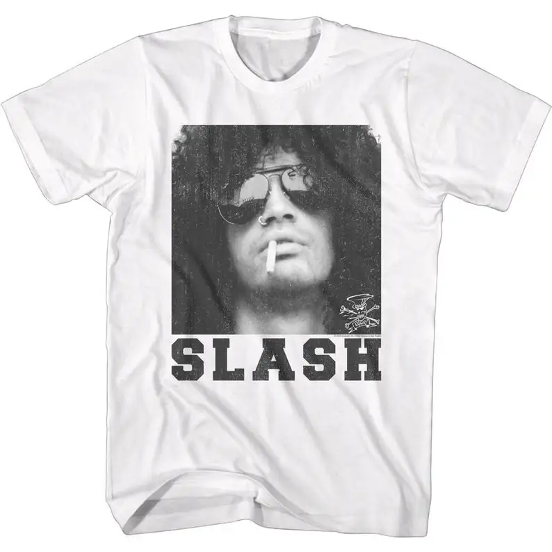 

Slash Smoking Rock and Roll Music Shirt