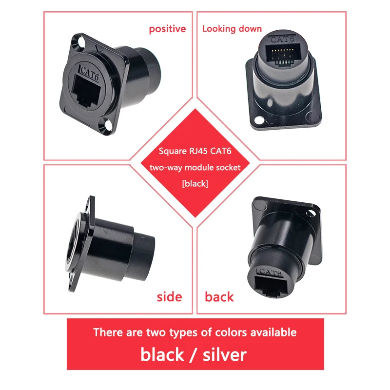 Металлический модуль типа D 1 шт. RJ45 CAT6 USB 2 0/3 0 тип C и HDMI-разъем через сетевую панель