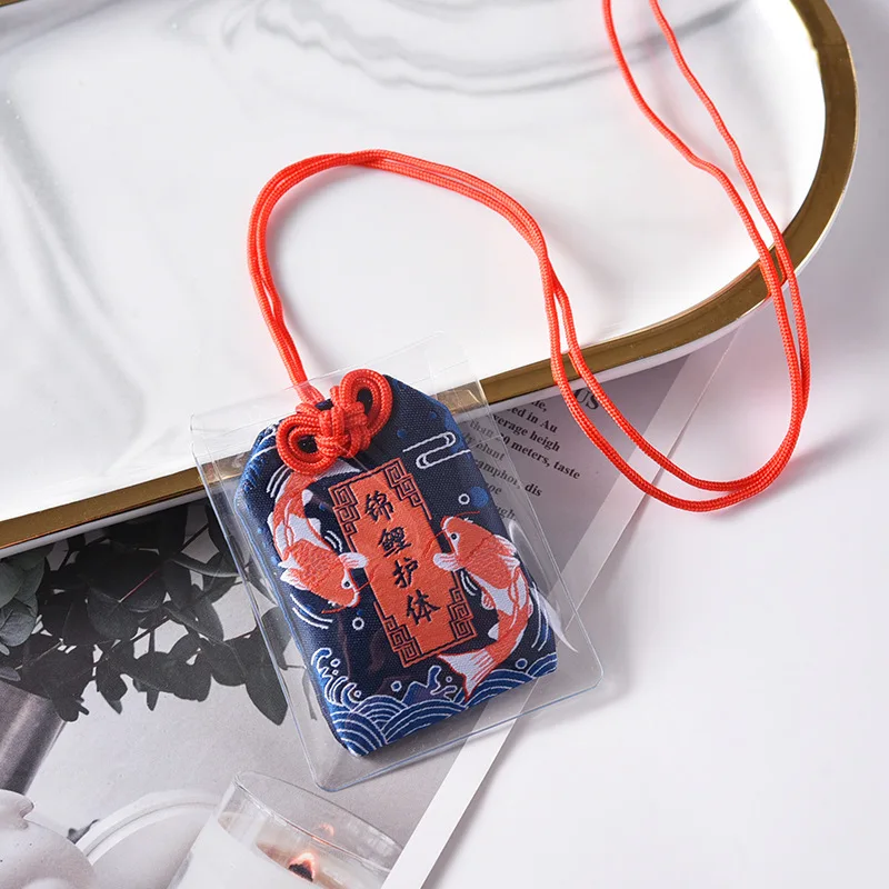 Японская красная сутекина Omamori 1 шт. Шарм пожеланий для успеха любви безопасности