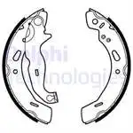 

Rear brake pad for LS2016 (PABUC) FIESTA VI 08 / II 07