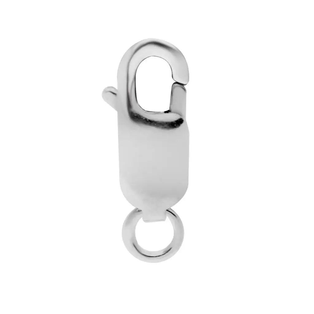 

Single Circle 925 Sterling Lobster Clasps Connector DIY Jewelry Craft