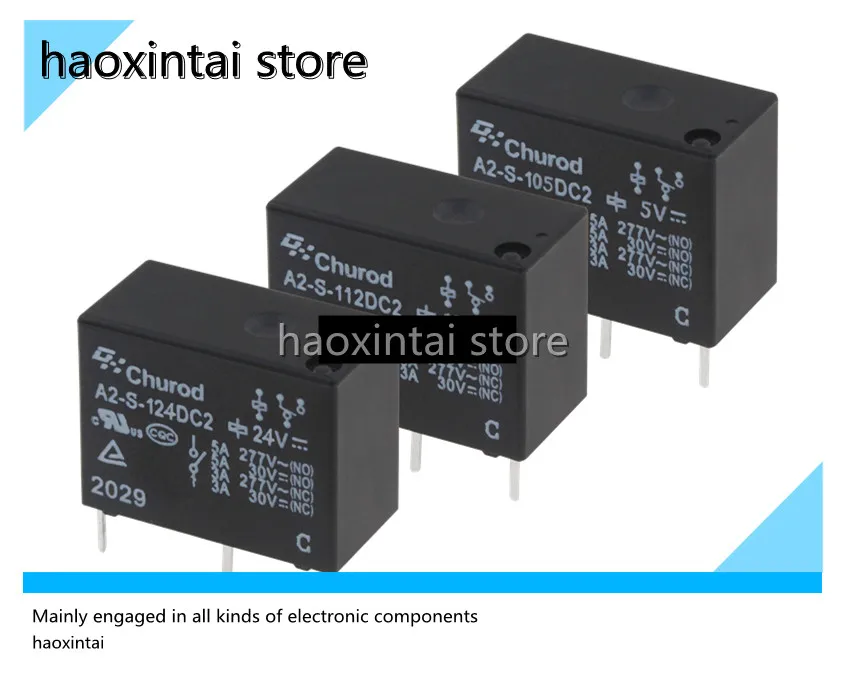 

1pcs A2-S-105 112 124DC2 original relay 5 feet 5A277V brand new original
