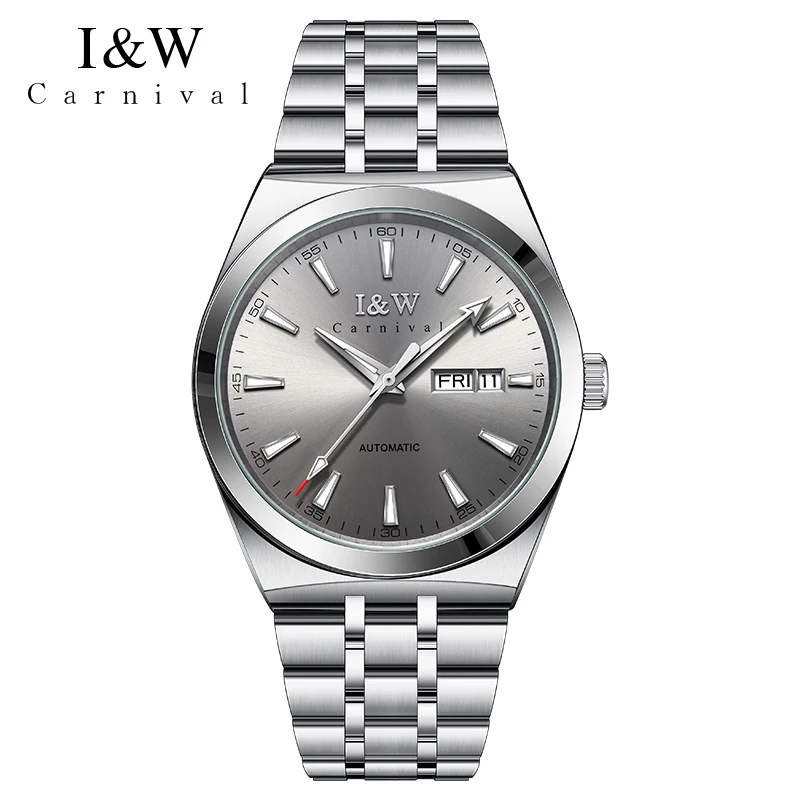 Часы наручные Carnival Brand IW Мужские механические брендовые высококачественные