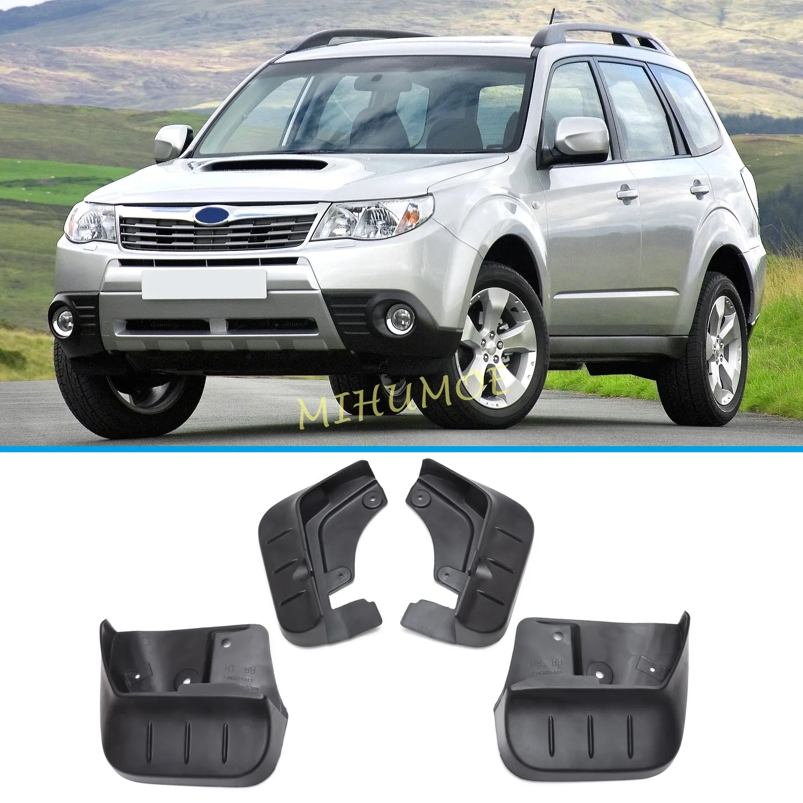 

4 шт., Автомобильные Брызговики для Subaru Forester (SH) 2009-2013