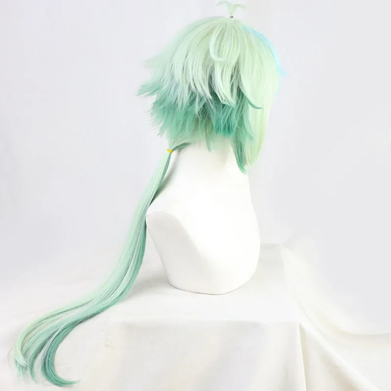 Genshin Impact Sucrose Косплей Длинный парик Зеленый Apple Аниме Парики Термостойкие