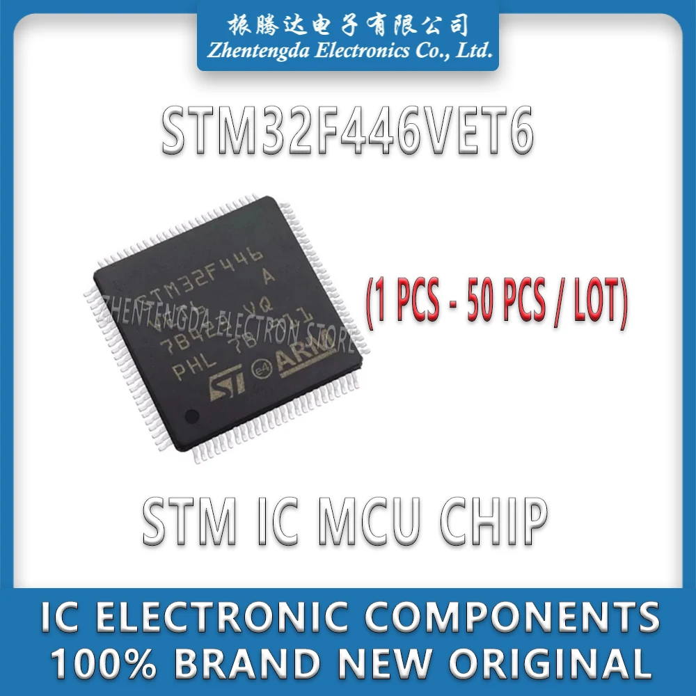 

STM32F446VET6 STM32F446VE STM32F446 STM32F STM32 STM IC MCU Chip LQFP-100