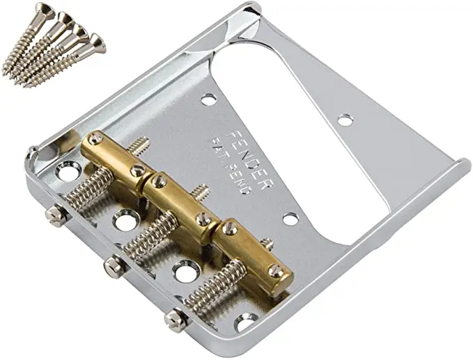 

Nickel Vintage electric guitar bridge for TL guitar saddle