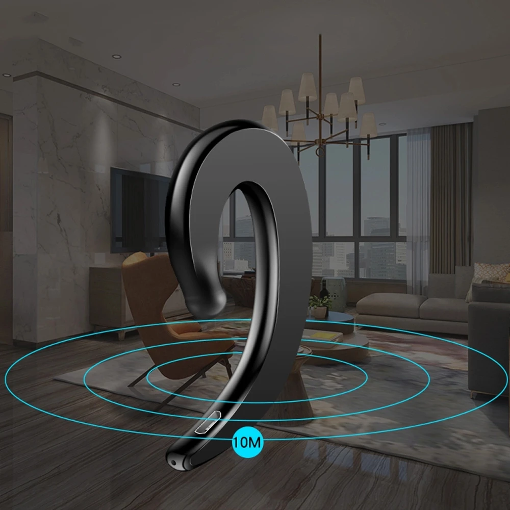 Универсальные наушники с костной проводимостью беспроводная Спортивная