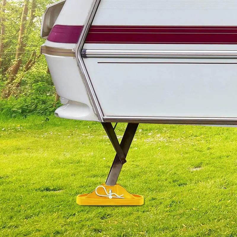 wa podkładka pod podnośnik do kamperów Blok poziomujący Elastyczna 4szt Antypoślizgowa Podkładki wyboru Bloki poziomujące przyczepy RV