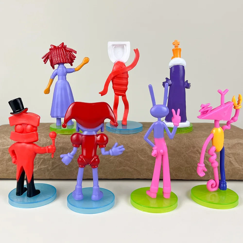 Цифровая Цирковая Фигурка Pomni И Jax Плюшевая Кукла Игрушка Для Детей Милые Модели