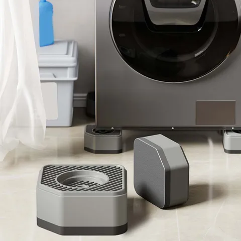 4 шт., антивибрационные подушечки для ног, мебельные прокладки, противоскользящая остановка, бесшумная стиральная машина, опора для холодильника, демпферы, подставка для стиральной машины и сушилки