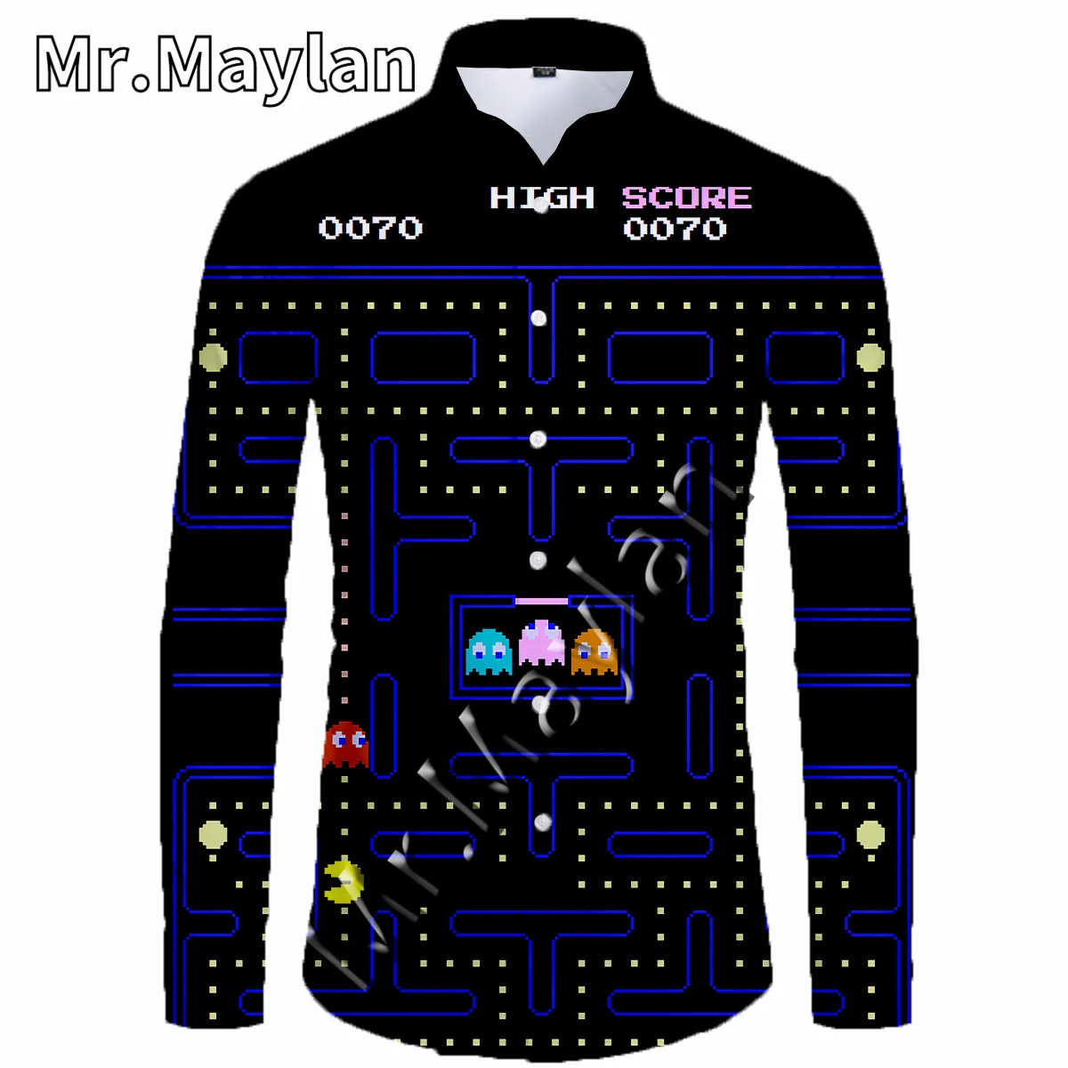 

Hot Game 3D Printed Beach Hawaiian Anime Shirt Men Holiday Party Streetwear Long Sleeve Shirts Oversized 5XL Chemise Homme-166