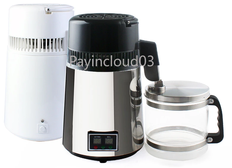 

DMWD Pure Water Distiller 4L Dental Distilled Water Machine Filter Stainless Steel Electric Distillation Purifier Jug 110V 220V