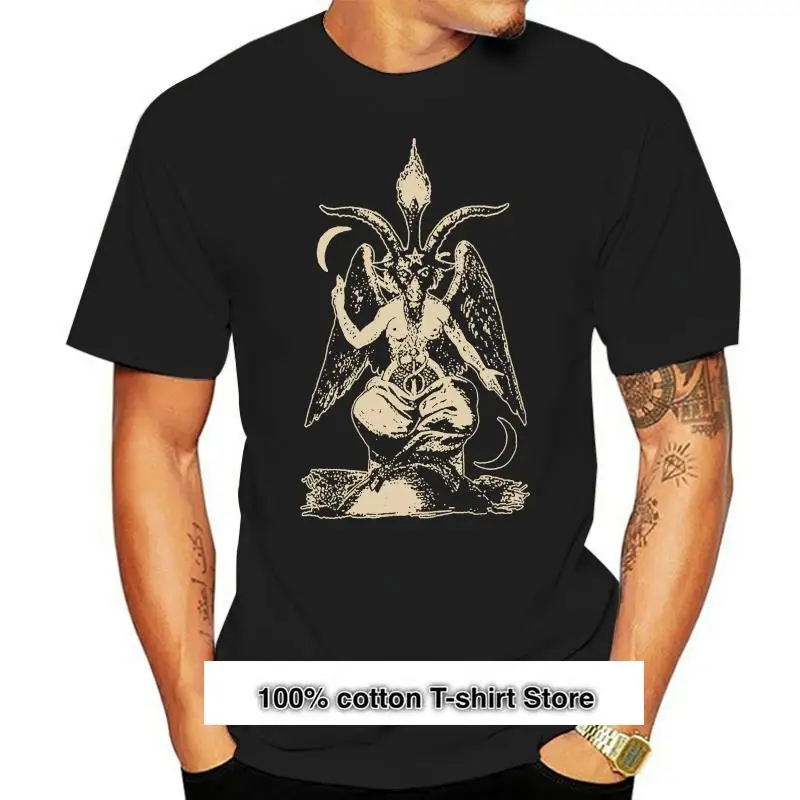 

Camiseta de BAPHOMET, ropa satanica, brujerкабеле, bruja, ужас, satanism, oculto, s-xl (1)