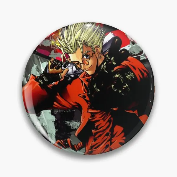 

Trigun Ultimate Anime Poster Customizable Soft Button Pin Jewelry Lover Women Gift Collar Badge Fashion Clothes Cartoon Funny
