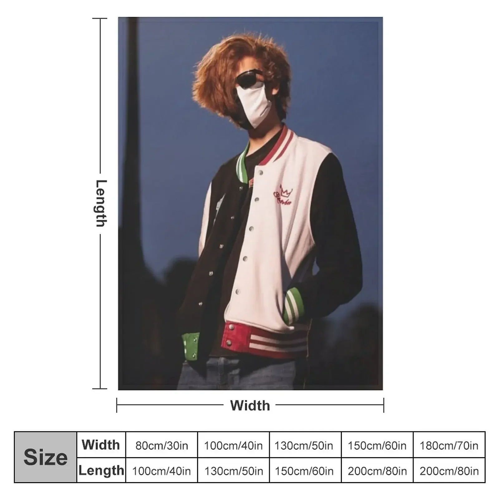 Ranboo плед одеяло тепловые для путешествий Косплей Аниме одеяла