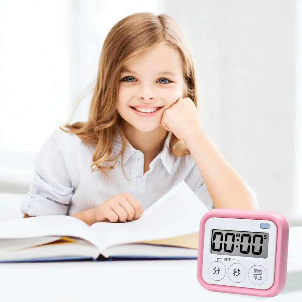 

Oven Timer Magnetic Suction Timer with Large Screen Multi-mode Support for Study Kitchen Classroom 2 Pack Large Number Timer