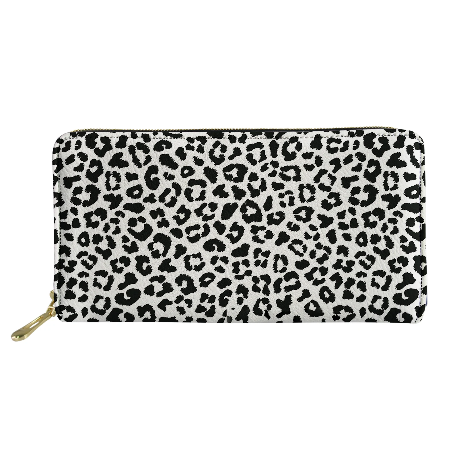 Classic Leopard Pattern Long Wallets Swanky Teenager Zipper Coin Purse Woman Shopping Premium Clutch Card Holder Decoration