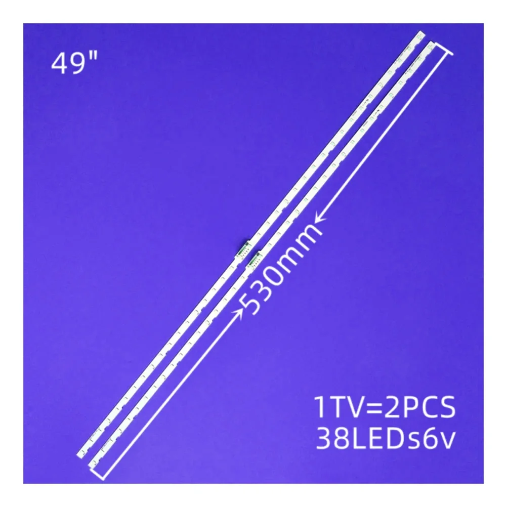 Светодиодная лента для UN49NU6300F UN49NU7100G UE49NU7100U UN49NU7100AG UN49NU7300F UE49NU7300U UE49NU7170U UE49NU7015U