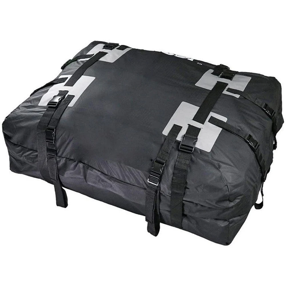 

Car Roof Top Rack Carrier Cargo Bag 600D Waterproof Car Roof Top Rack Carrier Cargo Bag Luggage Storage Cube Bag Travel