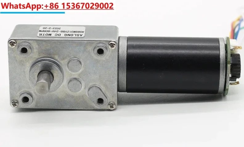 Фото A58SW31ZYBS Червячный редукторный двигатель 5840-31ZY Кодирующий микросамоблокирующий двигатель №1