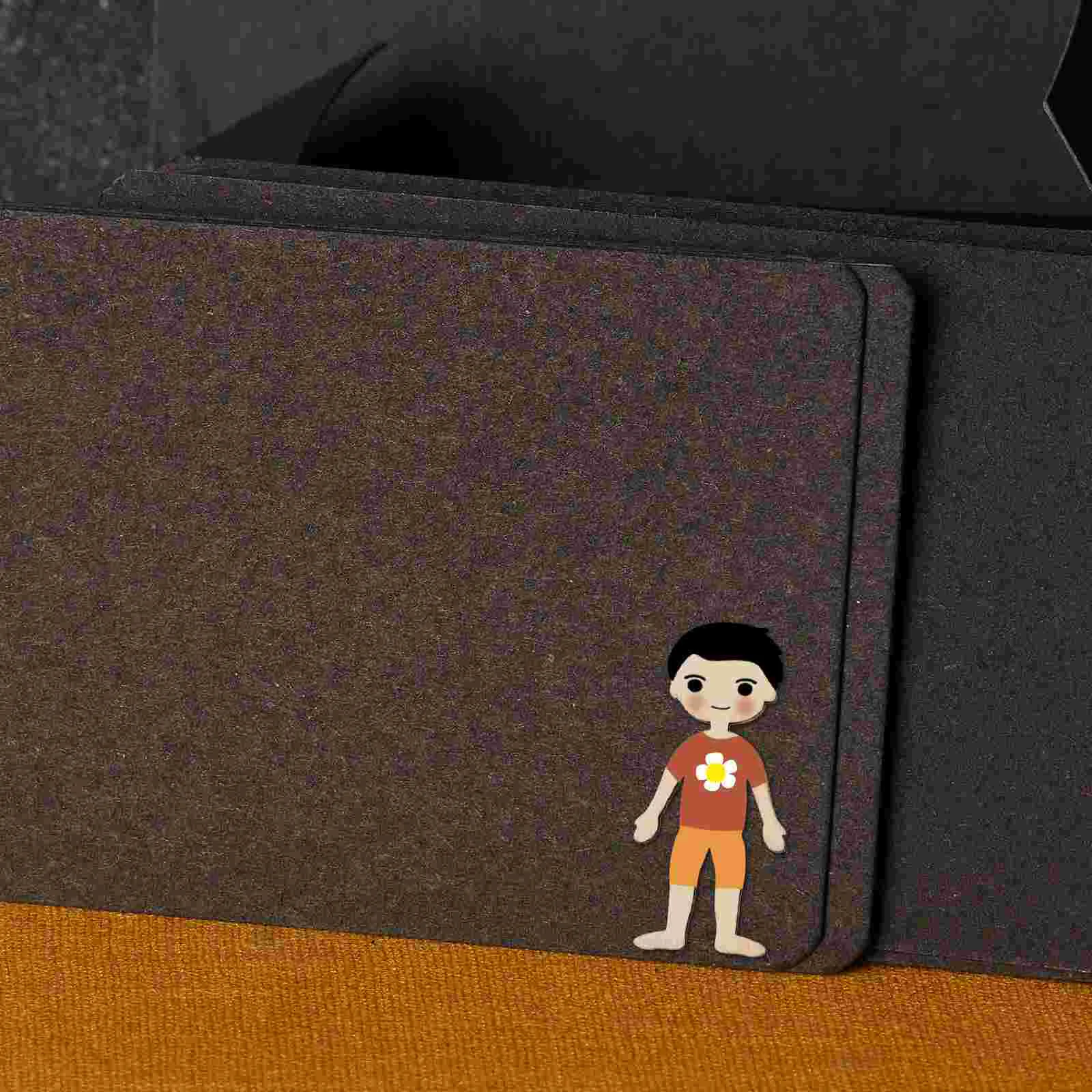 50 шт. блоки этикетка граффити деревянные вырезы детские незавершенные люди в