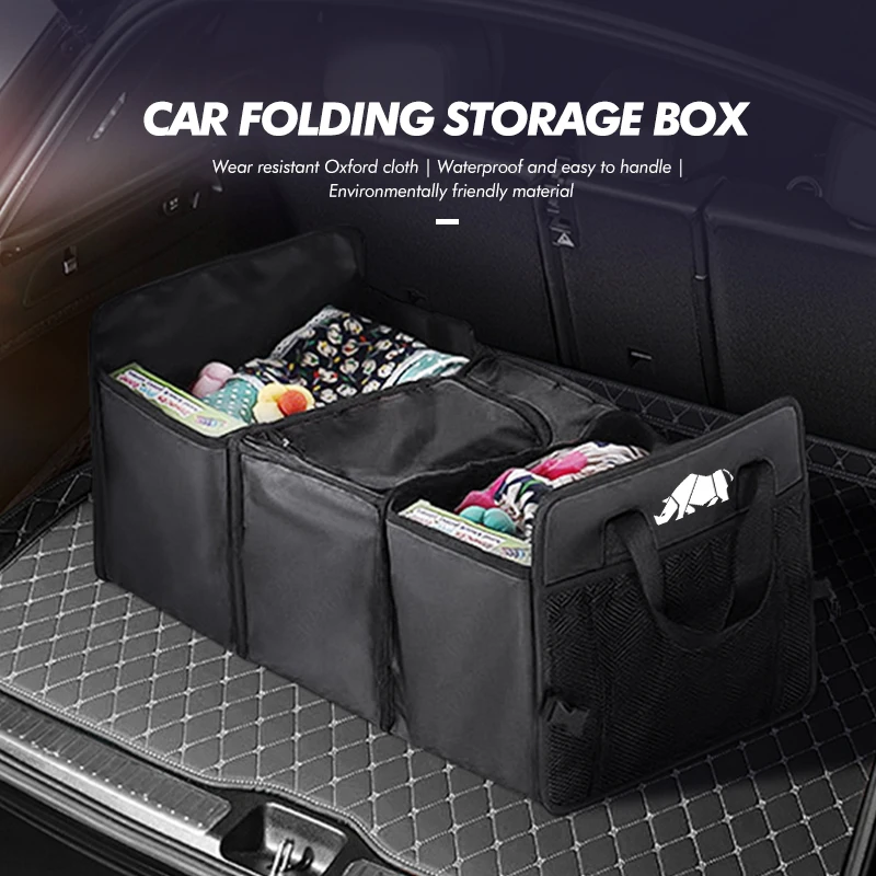 Автомобильный багажник органайзер для фруктов пищевых продуктов изолированная