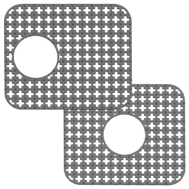 

Silicone Sink Protector Mat Heat-Resistant Dish Drying Grid Mats Non Slip Kitchen Sink Mat For Bottom Of Sink Protection Tools