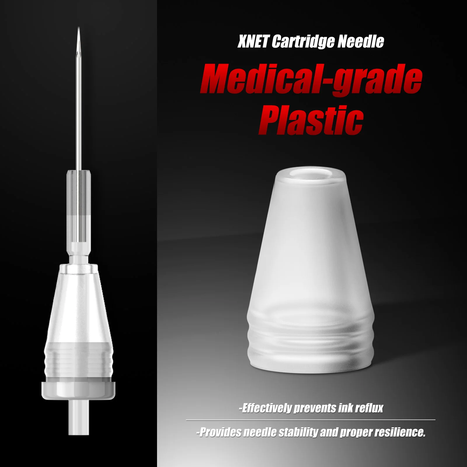 XNET Aurora картриджные иглы для татуировки RL/RM/RS одноразовые силиконовые