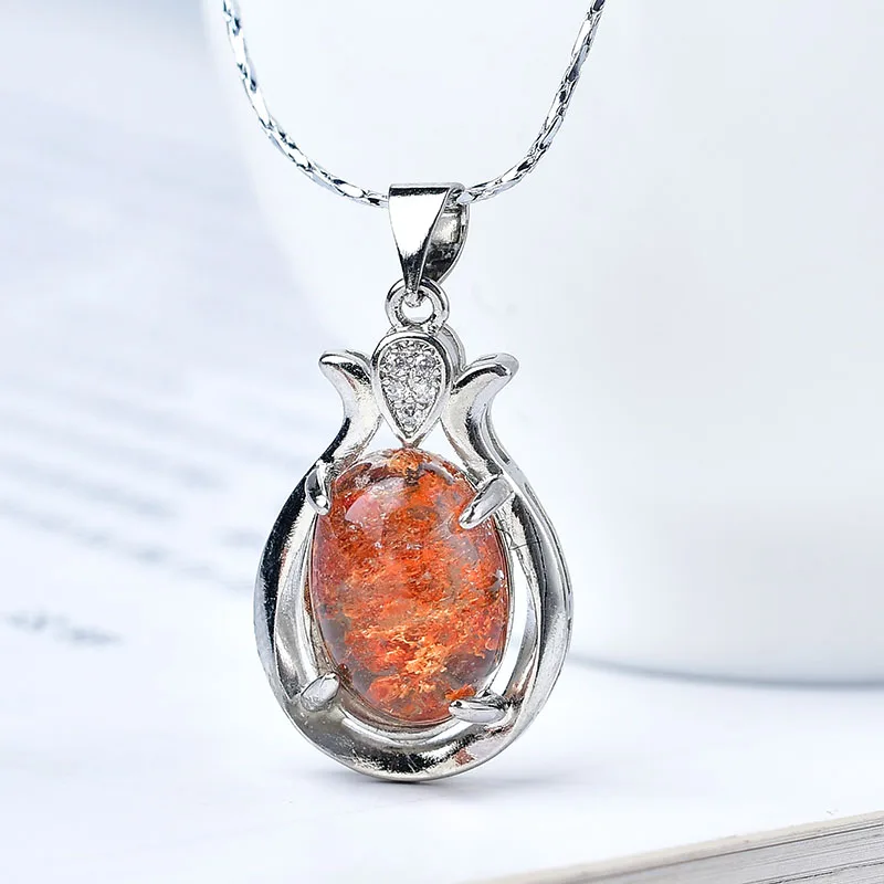 

100%Natural Crystal Pendant Jewelry Quartz Raw Crystals Polished Healing Stones For Men Women Jewelry Fashion Simple Amulet Gift
