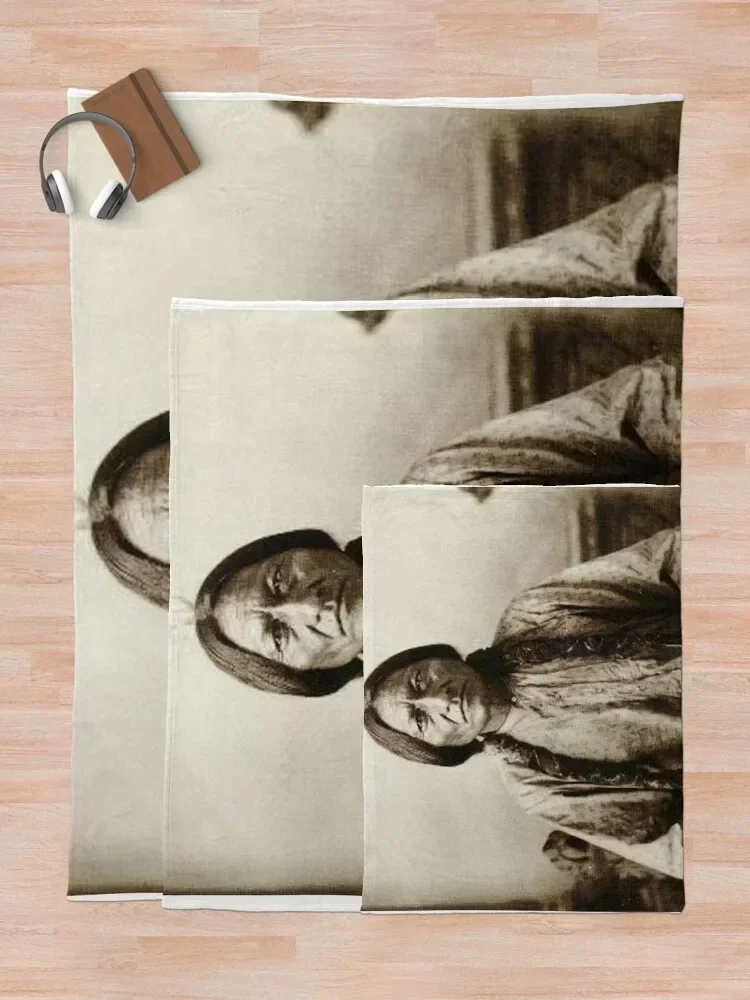 Сидящий Бик - Одеяло Hunkpapa Lakota большое одеяло в стиле аниме