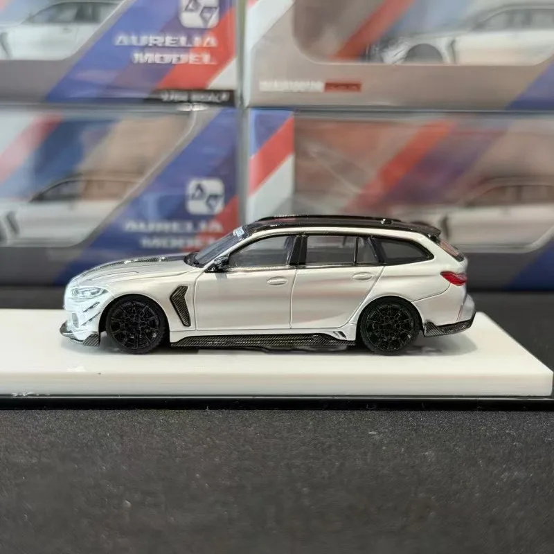 Фото Модель Aurelia 1:64 Darwin M3 Touring Alaska, литая под давлением из сплава, коллекционная модель автомобиля, подарок для мальчика, рождественский подарок, подарки для мужчин. №5