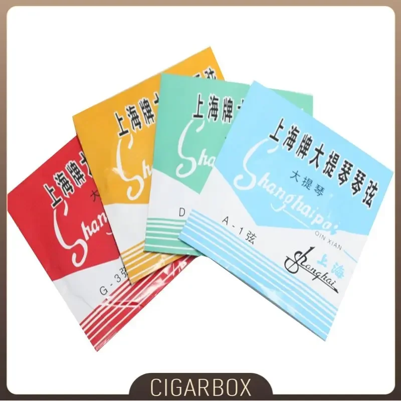 Китайские Шанхайские брендовые струны 4/4 3/4 для виолончели со стальным